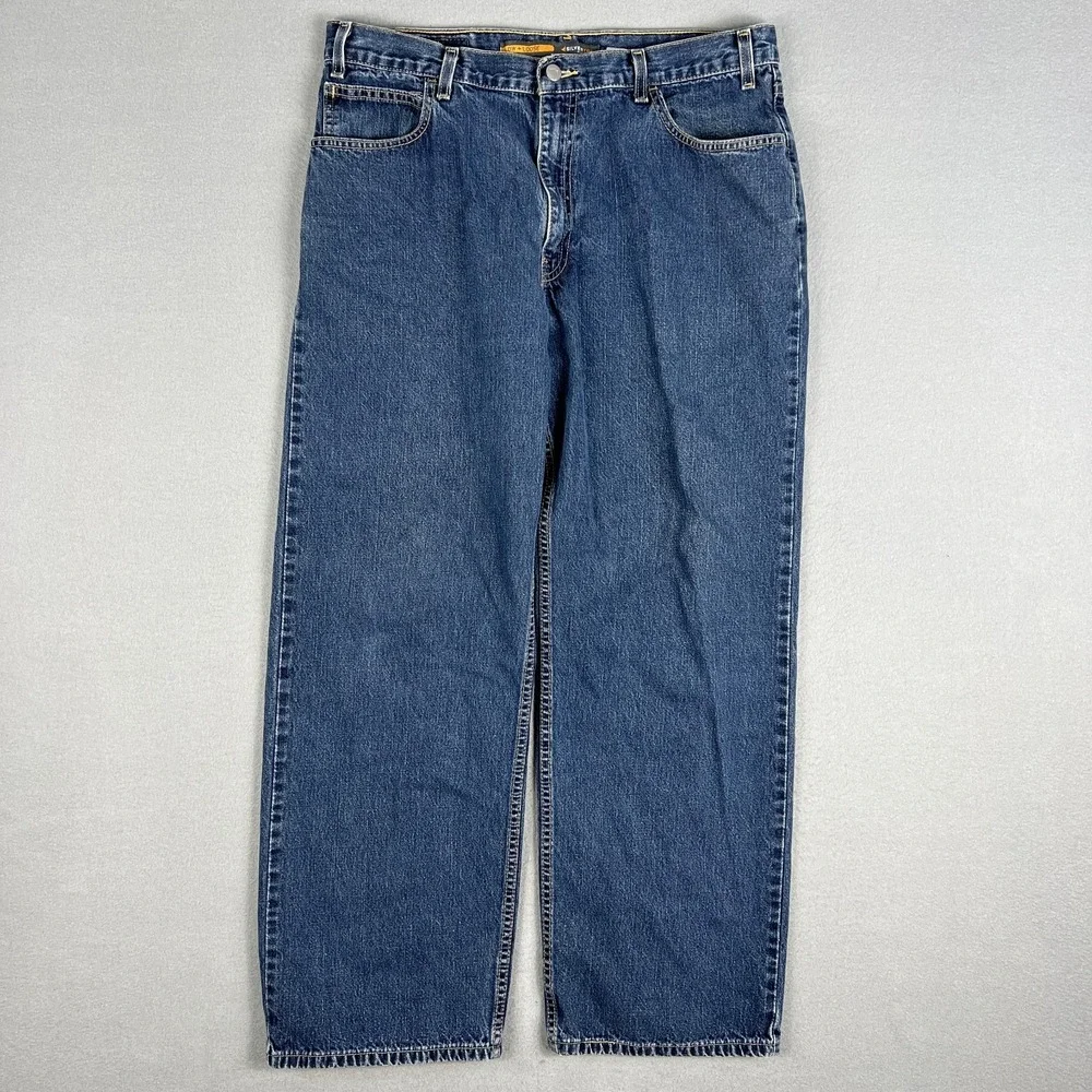 VTG Levis Silver Tab Jeans Fit 35x29 Low and Loose Fit‎ 2000s Y2K Skate Baggy